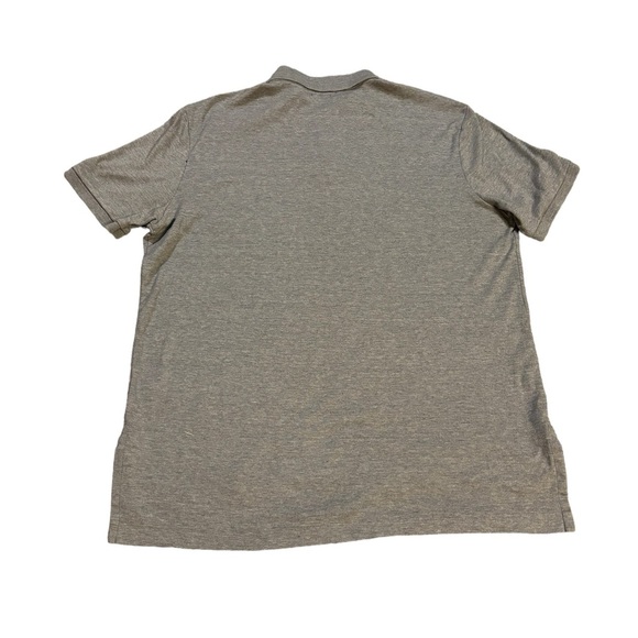Polo Ralph Lauren Pima Soft Touch Polo Grey and Navy Blue Size Large - Picture 4 of 6